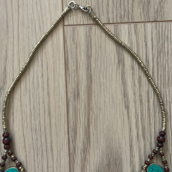 Turquoise statement necklace - Picture 4 of 4